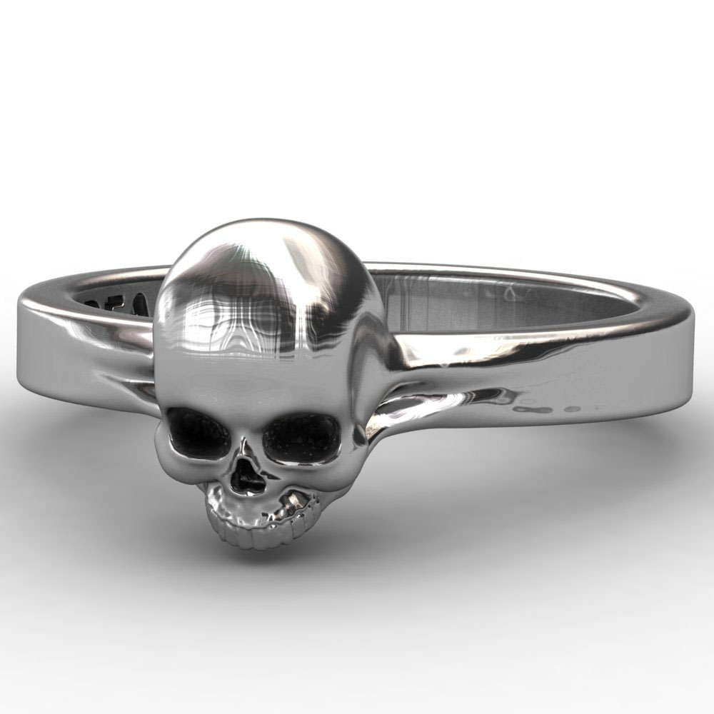 EVBEA Fashion Skull Biker Ring,Gothic Jewelry,Skull Rings