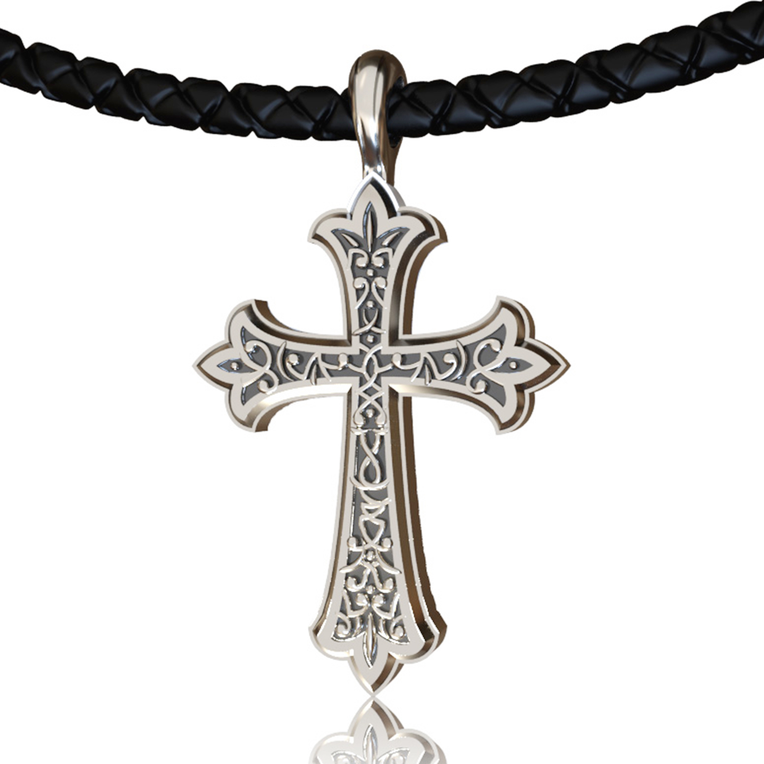EVBEA Mens Cross Necklace Simple Viking Celtic Cross Pendant Jewelry ...